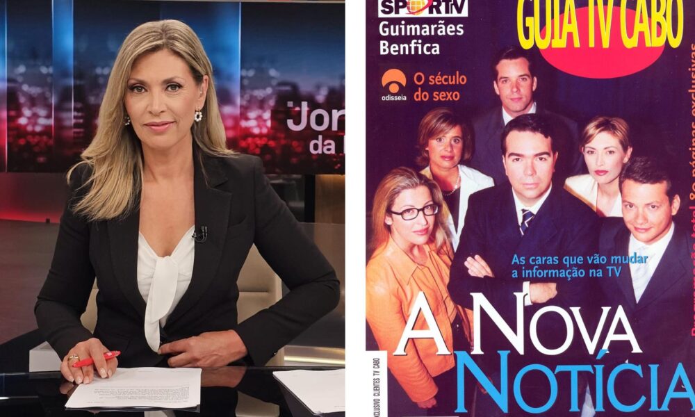 Clara de Sousa recorda "nascimento" da SIC Notícias: "Uma pedrada no charco..."