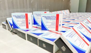 Pernambuco recebe 22.810 doses da vacina contra o Vírus Sincicial Respiratório