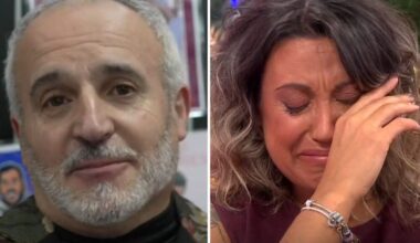 Surpreendida pelo pai de Pedro Jorge, Marisa 'desaba' em lágrimas: "O bom coração dele..."