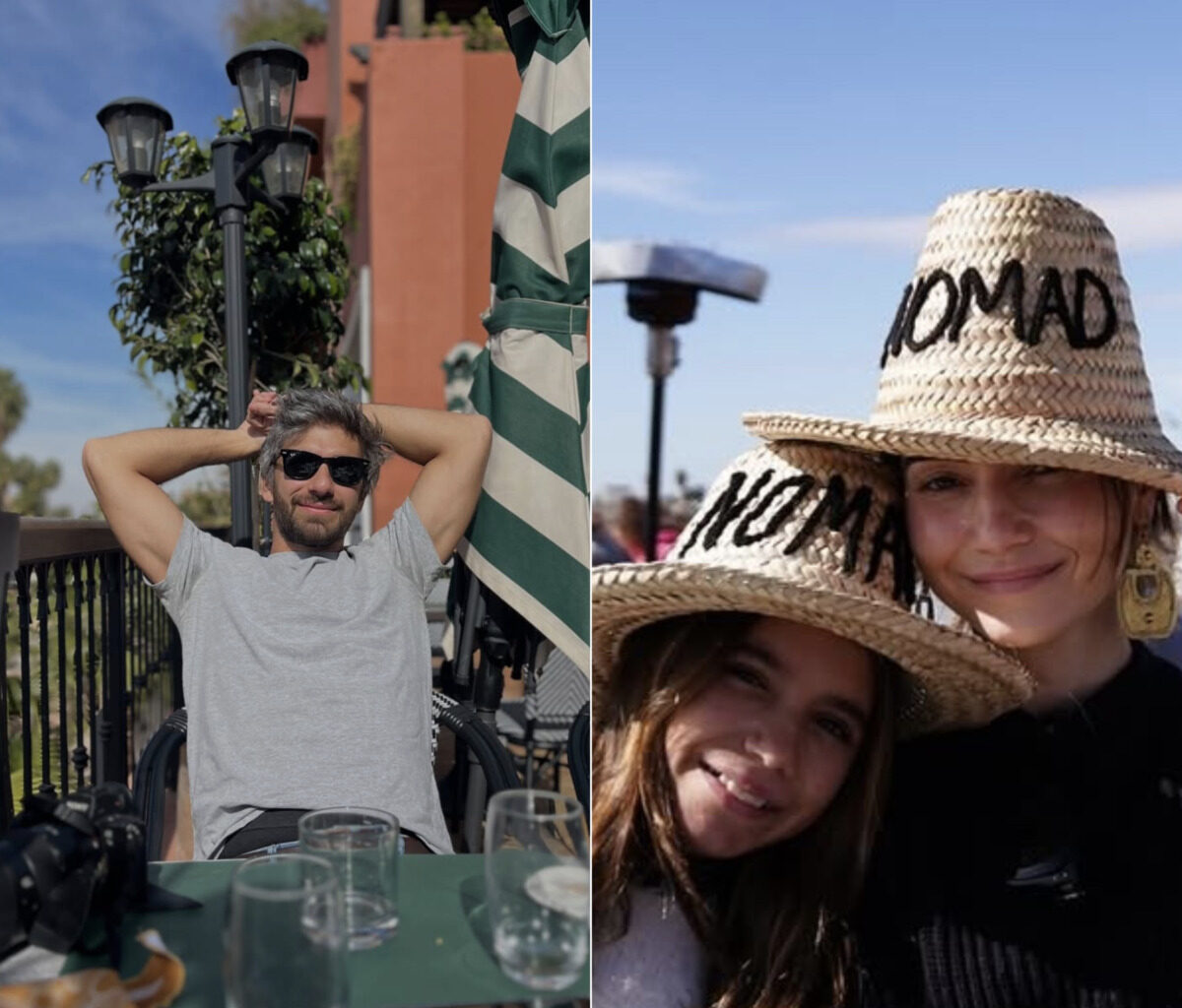 Hugo Moura visita o Marrocos com a nova namorada e a filha, Maria Flor; veja fotos