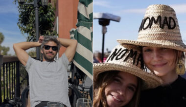 Hugo Moura visita o Marrocos com a nova namorada e a filha, Maria Flor; veja fotos