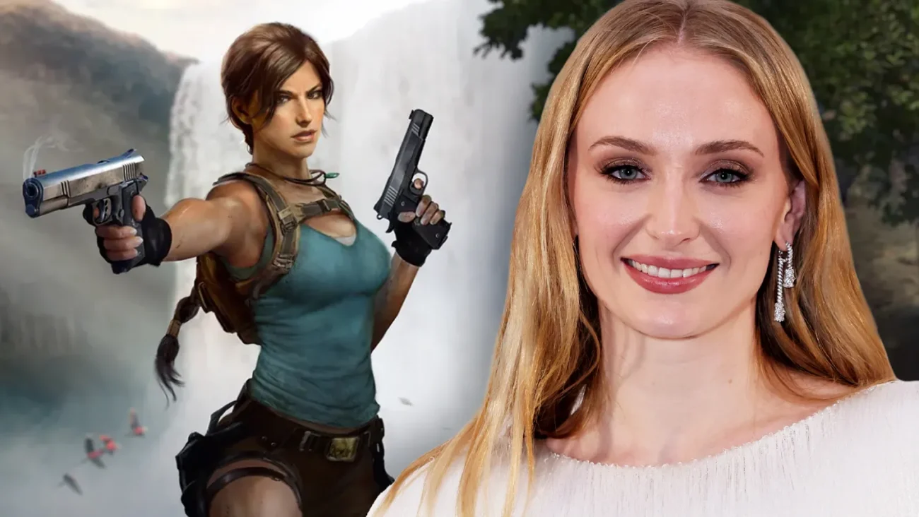 Confira o visual da Sophie Turner como Lara Croft na 1ª imagem do live-action de ‘Tomb Raider’