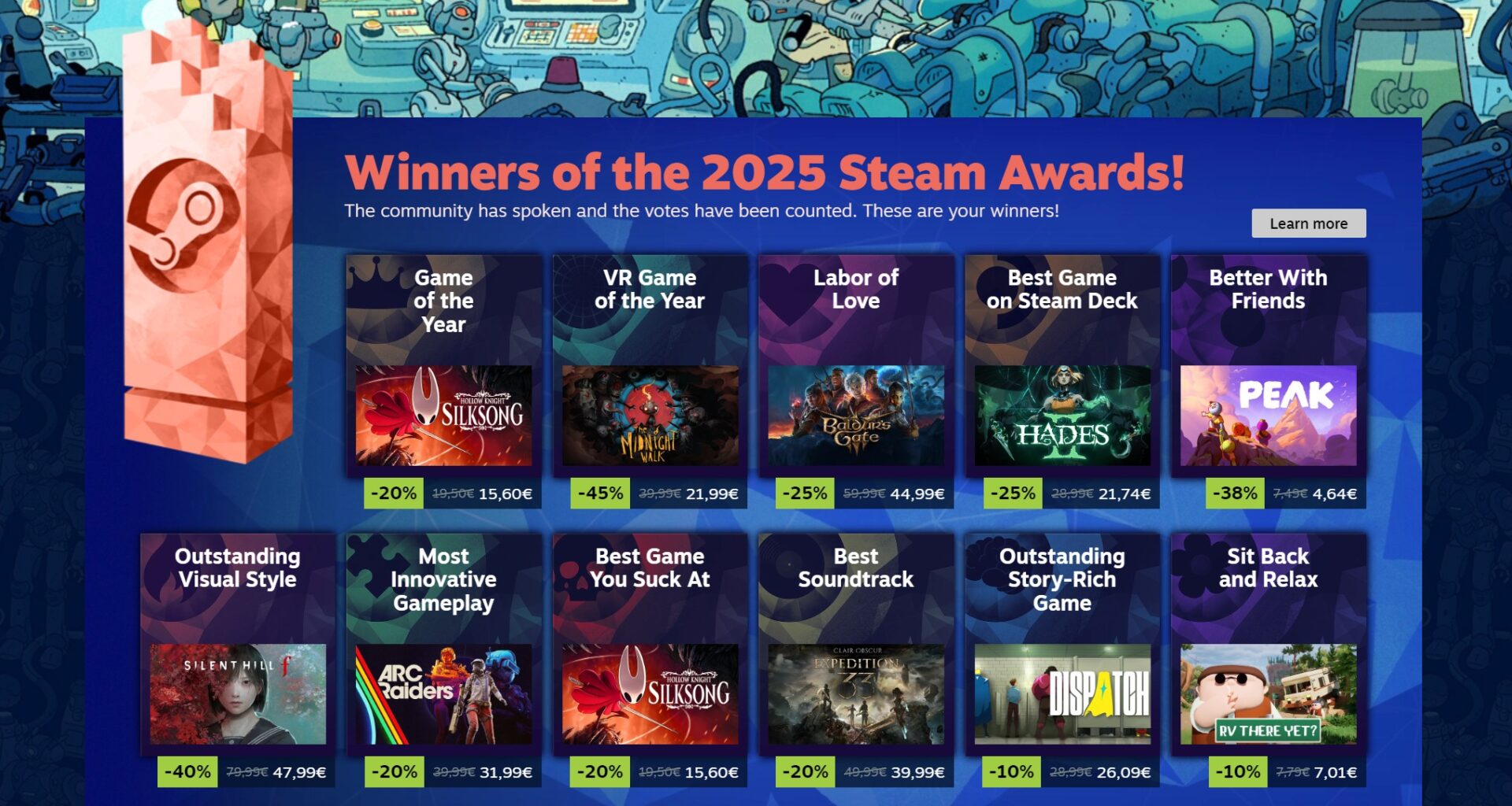 Silksong é o grande vencedor