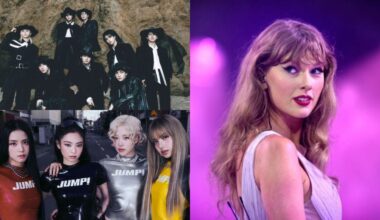 Stray Kids BLACKPINK e Taylor Swift