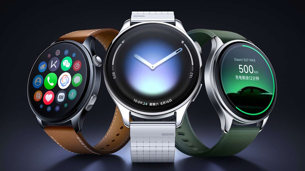 Xiaomi Watch 5 smartwatch movimentos