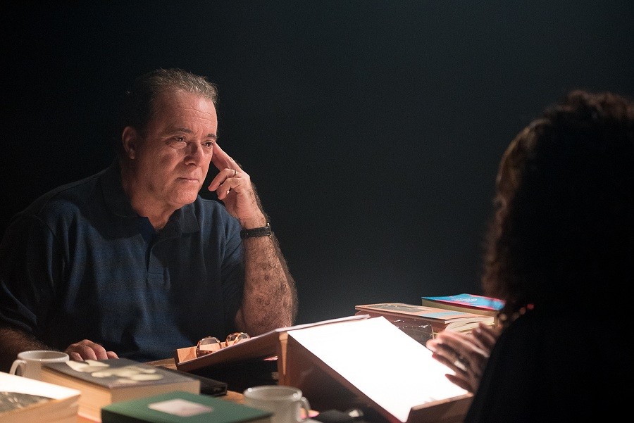 Teresa Cristina recebe Tony Ramos em "A arte do encontro" — Foto: Ana Paula Amorim