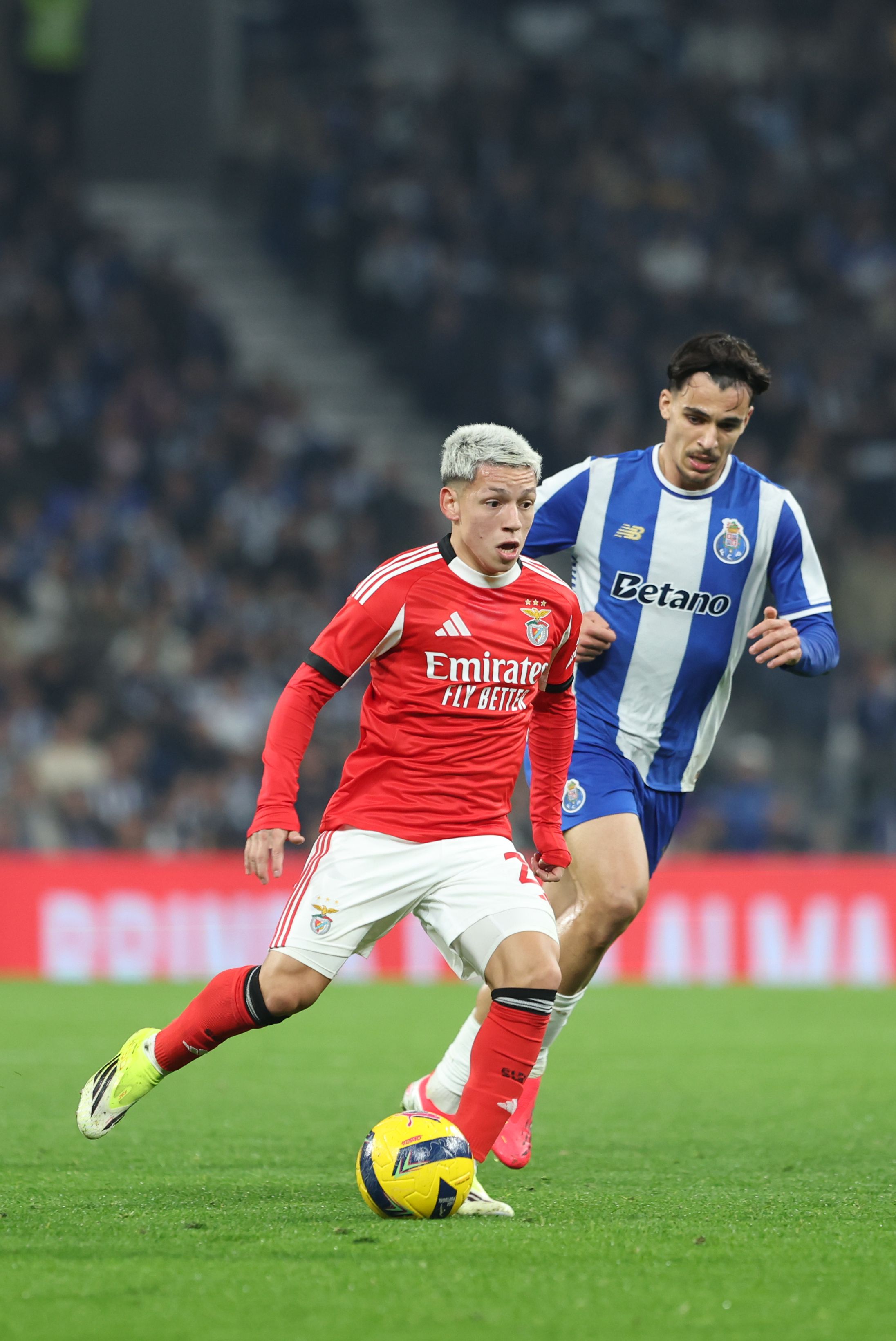 Prestianni em ação no Dragão. Foto: Catarina Morais/Kapta+