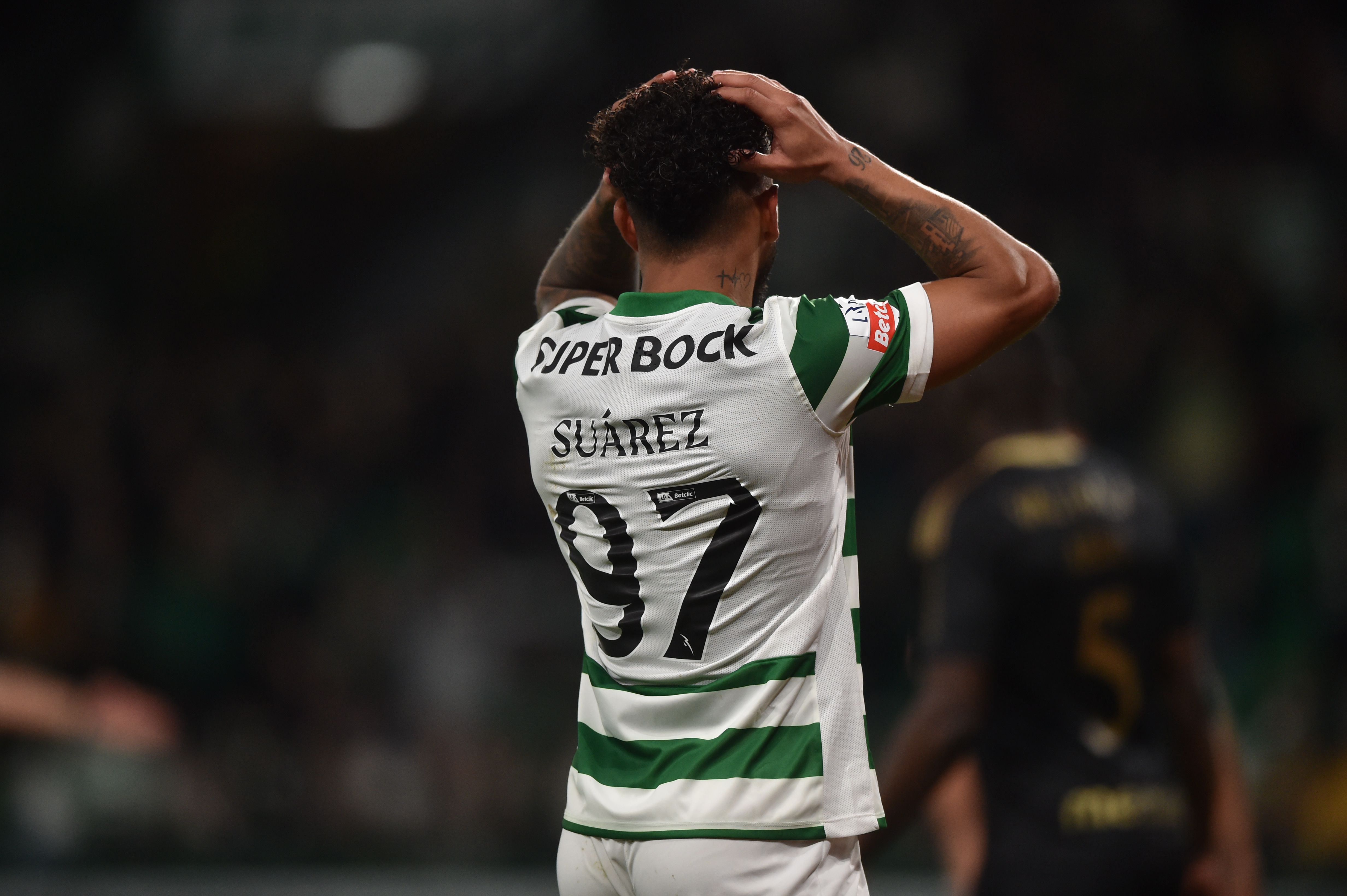 Luis Suárez falhou - Foto: Miguel Nunes