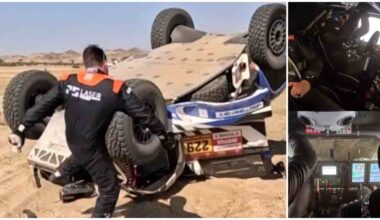 Dakar: “Explosão” de Daniel Schröder viral após incidente no prólogo: “sou o mais estúpido…”
