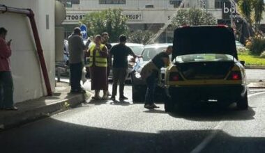 Colisão na Cancela provoca “confusão” no trânsito (com vídeo)