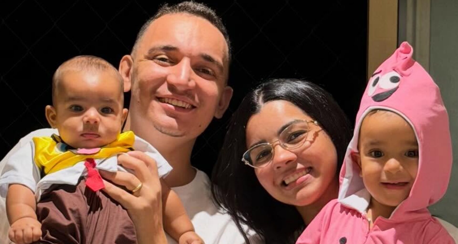 Ary Mirelle e João Gomes comemoram o mesversário do filho