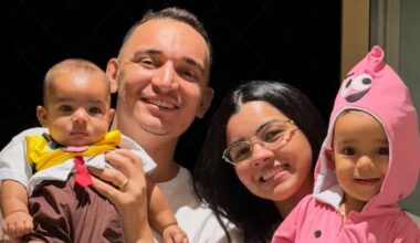 Ary Mirelle e João Gomes comemoram o mesversário do filho