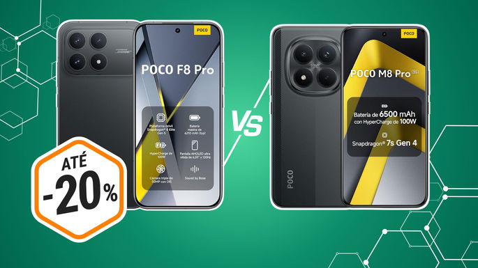 Telemóveis Poco com descontos até 20%