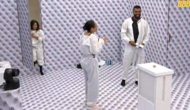 BBB 26: Brothers notam parede do Quarto Branco suja