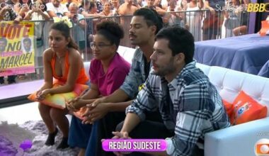 BBB 26: Tadeu Schmidt repreende Marcel após pedido de desistência