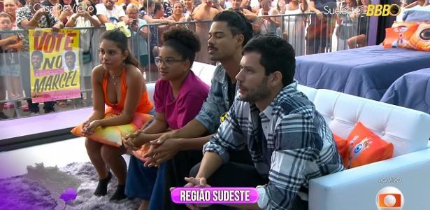 BBB 26: Tadeu Schmidt repreende Marcel após pedido de desistência