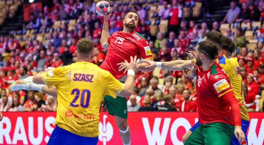 Europeu Andebol. Portugal estreia-se com triunfo frente à Roménia