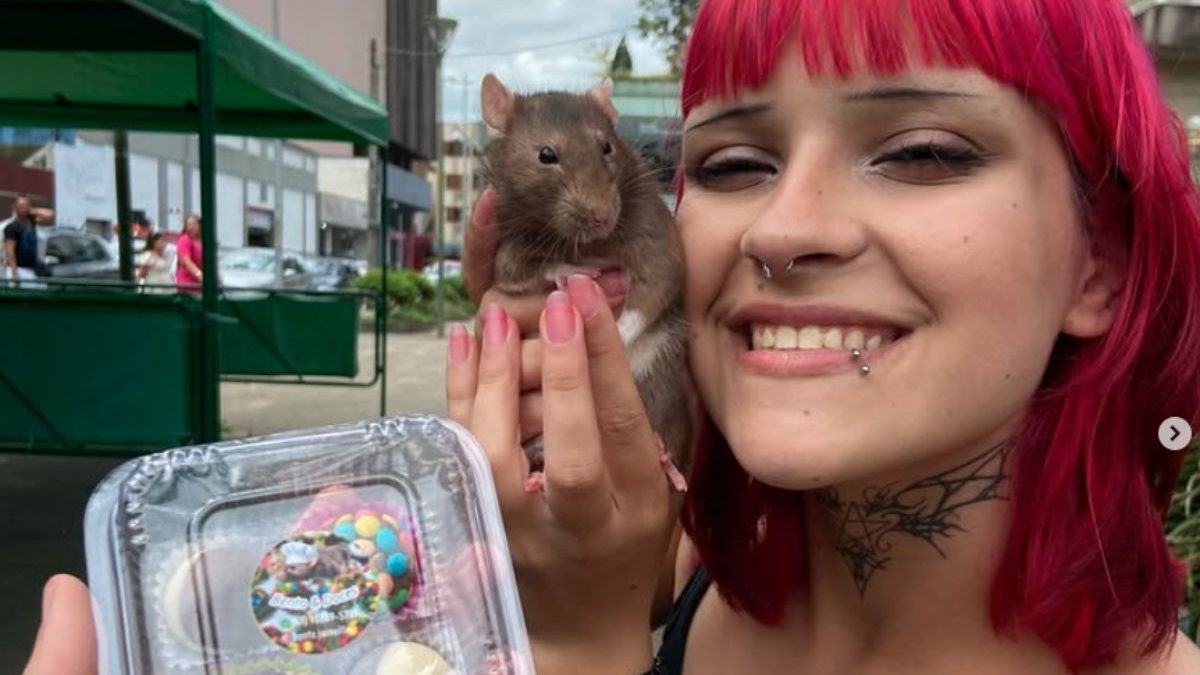 Rato twister mascote impulsiona venda de brigadeiros em SC