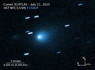 Astrónomos surpreendidos com o rápido aumento do brilho do cometa interestelar 3I/ATLAS. O que está a acontecer?