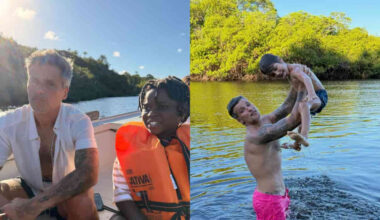 Veja fotos das luxuosas férias em família