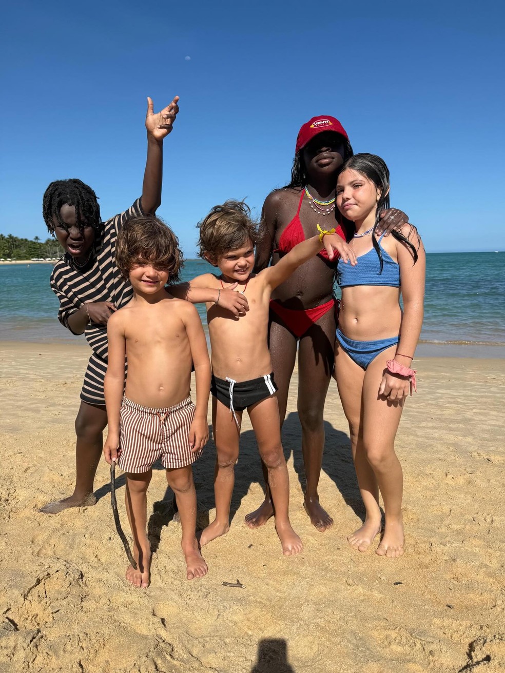 Bruno Gagliasso abre álbum de dias em família na Bahia — Foto: Reprodução/ Instagram