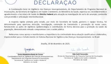 Secretaria de Saúde é reconhecida por atuação em surto de sarampo