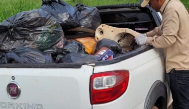 Agentes de Endemias realizam mutirão de fim de ano contra a dengue em Santa Vitória