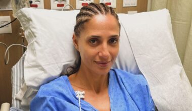 A atriz Camila Pitanga em 2024, quando enfrentou o diagnóstico de pneumonia silenciosa