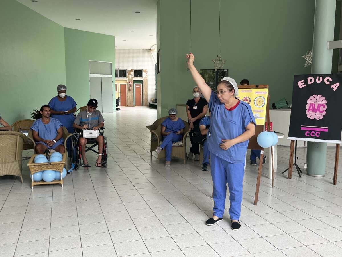 Casa de Cuidados do Ceará lança grupo para pacientes com intuito de conscientizar sobre cuidados com AVC