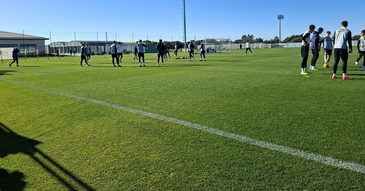 Uma baixa e uma cara nova no treino do Sporting antes da Taça da Liga