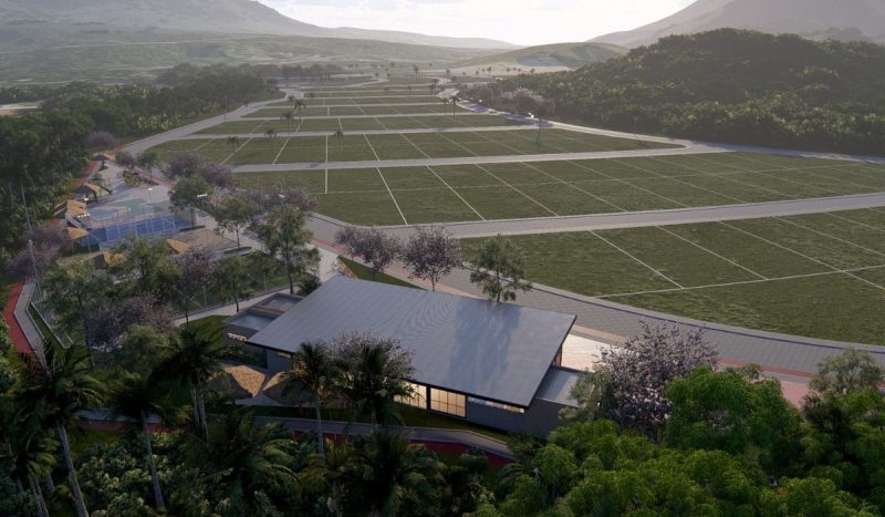 Projeto do condomínio inclui espaços de circulação interna, áreas de uso coletivo e vias planejadas - Reprodução/Redes Sociais/ND Mais