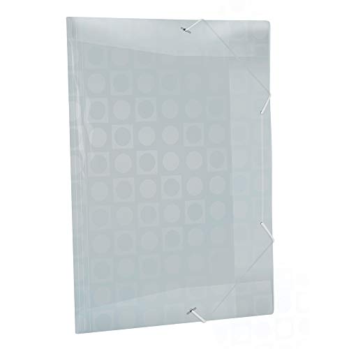 DAC - Pasta Polipropileno Oficio Decorada Transparente