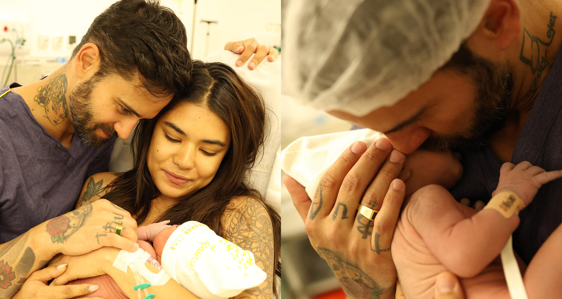 Diego Lozano, do MasterChef, anuncia o nascimento da primeira filha, Laura - Foto: Talita Ciardi