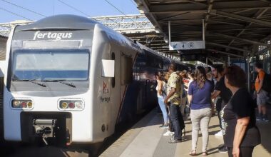 Circulação de comboios da Fertagus interrompida entre Sete Rios e Roma-Areeiro