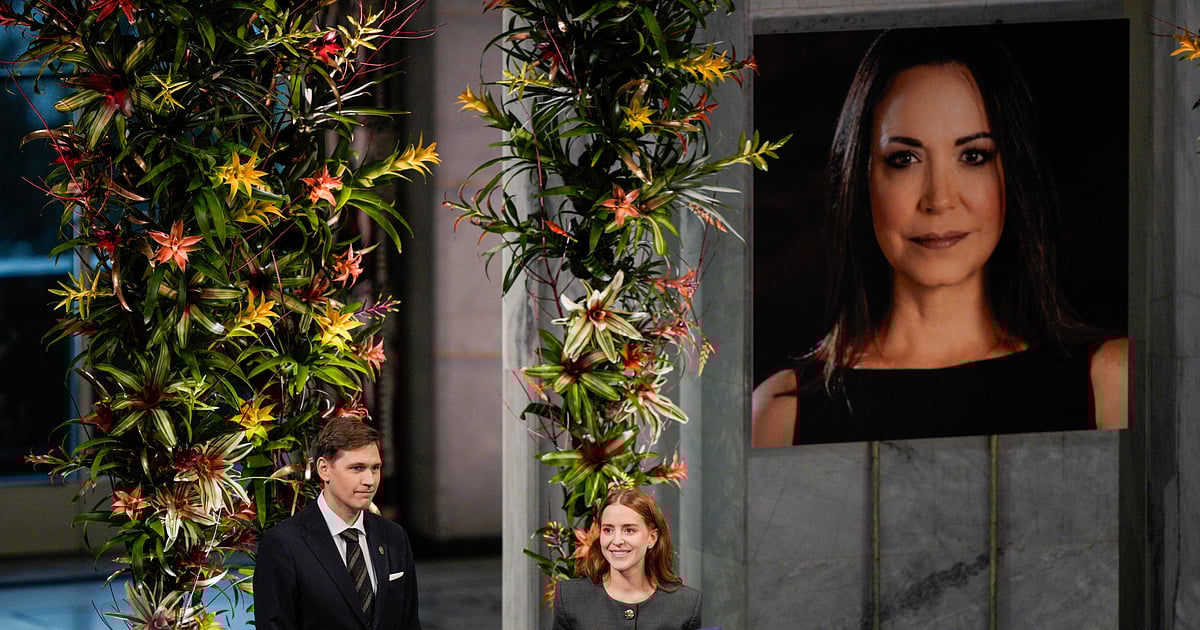 Instituto Nobel diz que María Corina Machado não pode dar prémio da Paz a Trump