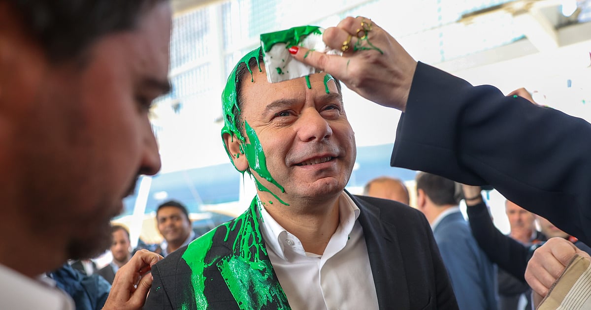 Relação confirma condenação de ativista que atirou tinta verde a Luís Montenegro