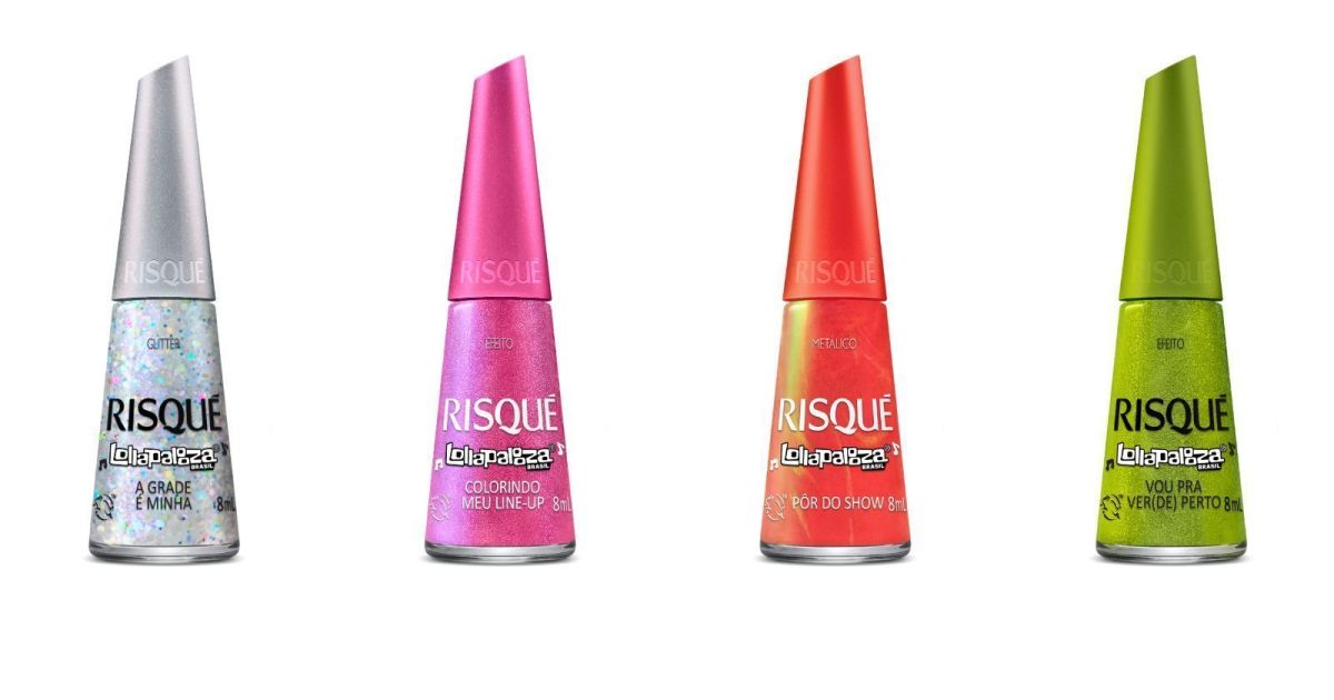 Lollapalloza 2026 ganha coleção de esmaltes com cores inéditas; conheça