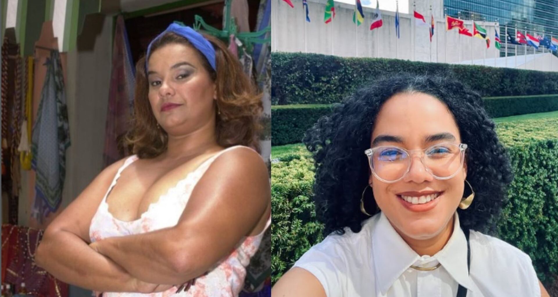 Solange Couto e Morena Mariah - Fotos: Reprodução/Instagram
