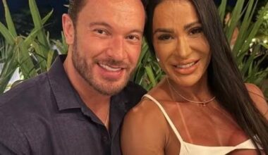 Gabriel Cardoso posta a primeira foto com Gracyanne Barbosa