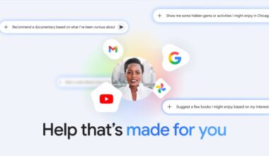 conversa com Gmail e YouTube