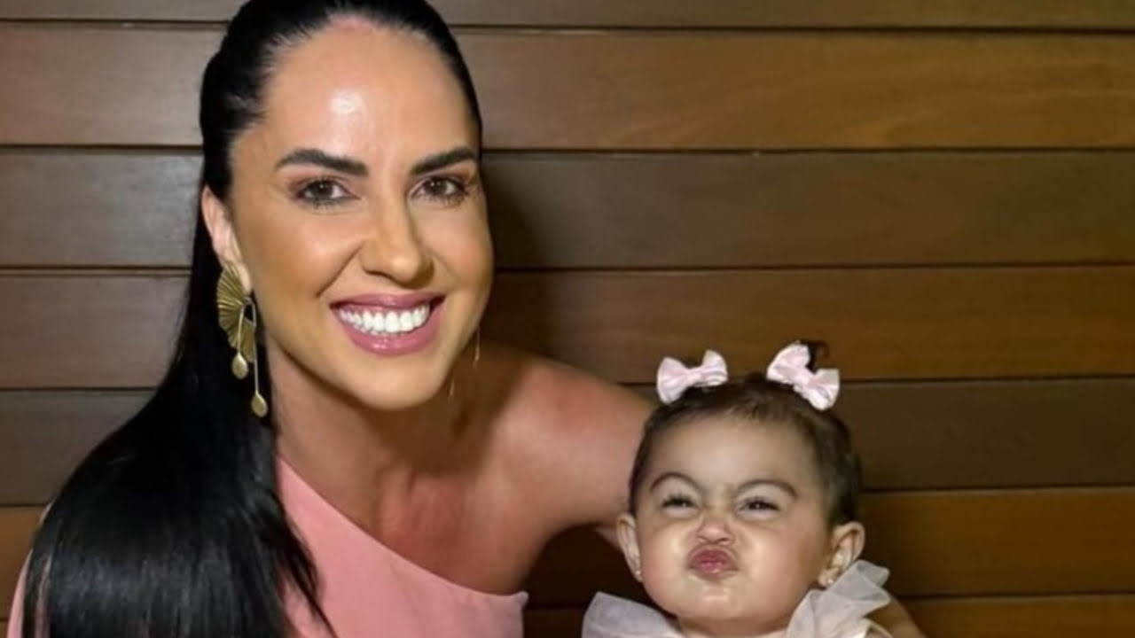 Graciele Lacerda sai em defesa da filha e expõe hater