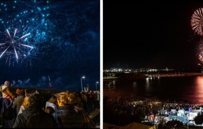 Sines e Porto Covo entraram em 2026 com música e fogo de artifício
