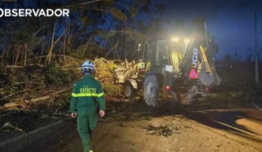 Kristin. Exército e Marinha estão no terreno – Observador