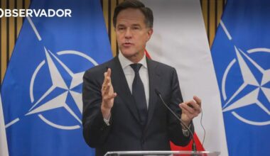 NATO garante "apoio fundamental" a Zelensky – Observador