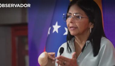 Delcy Rodríguez diz que receitas do petróleo são para saúde – Observador