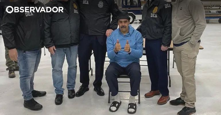 As primeiras imagens de Nicolás Maduro detido – Observador
