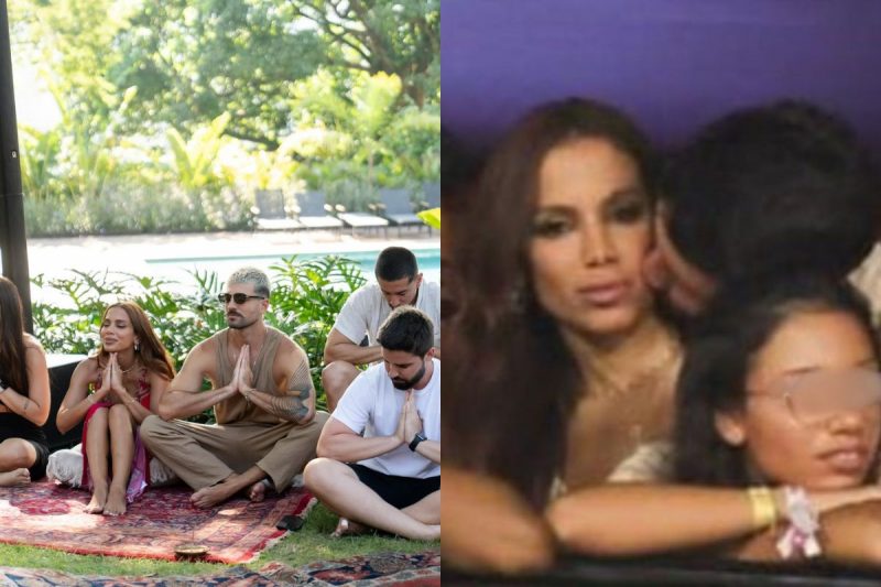 Ian Bortolanza e Anitta foram vistos pela primeira vez juntos no Carnaval - Redes Sociais/Reprodução/ND