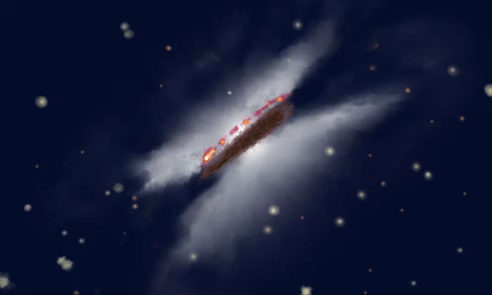 Hambúrguer cósmico? Cientistas identificam um dos maiores discos já vistos, que pode explicar a formação de novos planetas