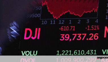 Inflação e banca levam Wall Street ao vermelho. JPMorgan cai mais de 4% após contas - Bolsa