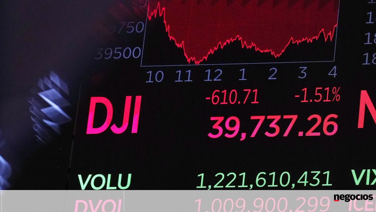 Inflação e banca levam Wall Street ao vermelho. JPMorgan cai mais de 4% após contas - Bolsa